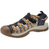 image:imageKEEN Womens Whisper Closed Toe Durable Comfortable Easy On Washable Adventure SandalsBlackOrange