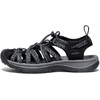 image:imageKEEN Womens Whisper Closed Toe Durable Comfortable Easy On Washable Adventure SandalsBlackSteel Grey