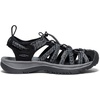 image:imageKEEN Womens Whisper Closed Toe Durable Comfortable Easy On Washable Adventure SandalsBlackSteel Grey
