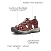 image:imageKEEN Womens Whisper Closed Toe Durable Comfortable Easy On Washable Adventure SandalsCayenneFired Brick
