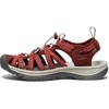 image:imageKEEN Womens Whisper Closed Toe Durable Comfortable Easy On Washable Adventure SandalsCayenneFired Brick