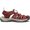 image:imageKEEN Womens Whisper Closed Toe Durable Comfortable Easy On Washable Adventure SandalsCayenneFired Brick