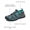 image:imageKEEN Womens Whisper Closed Toe Durable Comfortable Easy On Washable Adventure SandalsDark ShadowCeramic