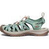 image:imageKEEN Womens Whisper Closed Toe Durable Comfortable Easy On Washable Adventure SandalsGranite GreenPeach Parfait