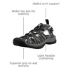 image:imageKEEN Womens Whisper Closed Toe Durable Comfortable Easy On Washable Adventure SandalsMagnetDrizzle
