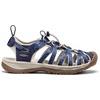 image:imageKEEN Womens Whisper Closed Toe Durable Comfortable Easy On Washable Adventure SandalsNavy Print