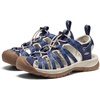 image:imageKEEN Womens Whisper Closed Toe Durable Comfortable Easy On Washable Adventure SandalsNavy Print