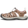 image:imageKEEN Womens Whisper Closed Toe Durable Comfortable Easy On Washable Adventure SandalsToasted CoconutPeach Whip