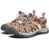 image:imageKEEN Womens Whisper Closed Toe Durable Comfortable Easy On Washable Adventure SandalsToasted CoconutPeach Whip