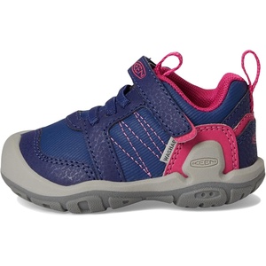 image:imageKEEN Kids Knotch Peak SneakersBlue DepthsPink Peacock