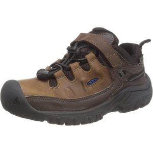image:imageKEEN Kids Targhee Low Waterproof Hiking ShoesCoffee BeanBison