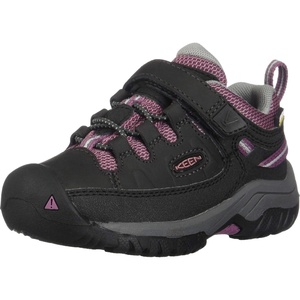 image:imageKEEN Kids Targhee Low Waterproof Hiking ShoesRavenTulipwood