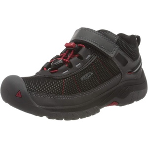 image:imageKEEN Kids Targhee Sport Little KidBig KidSteel Grey Red Carpet