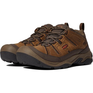 image:imageKEEN Mens Circadia Vent Low Height Breathable Hiking Shoes BisonPotters ClayBisonPotters Clay