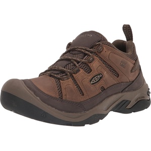 image:imageKEEN Mens Circadia Vent Low Height Breathable Hiking Shoes BisonPotters ClayShitakeBrindle