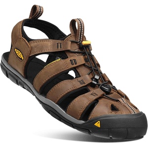 image:imageKEEN Mens Clearwater CNX Closed Toe Lightweight Adventure Hiking and Water SandalsDark EarthBlack