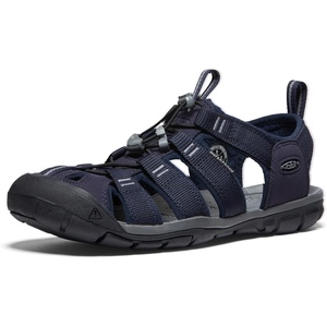 image:imageKEEN Mens Clearwater CNX Closed Toe Lightweight Adventure Hiking and Water SandalsSky CaptainBlack