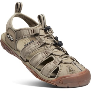 image:imageKEEN Mens Clearwater CNX Closed Toe Lightweight Adventure Hiking and Water SandalsTimberwolfTimberwolf