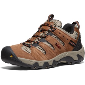 image:imageKEEN Mens Headout Low Height Waterproof All Terrain Hiking ShoeBisonFossil Orange