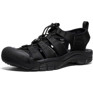 image:imageKEEN Mens Newport H2 Closed Toe Water SandalsBlackBlackBlack
