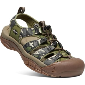 image:imageKEEN Mens Newport H2 Closed Toe Water SandalsCamoOlive Drab