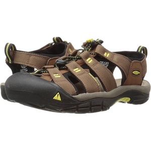 image:imageKEEN Mens Newport H2 Closed Toe Water SandalsDark EarthAcacia