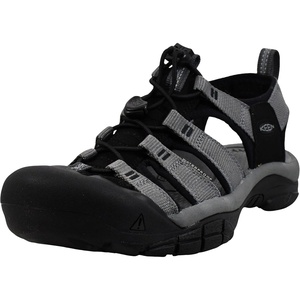 image:imageKEEN Mens Newport H2 Closed Toe Water SandalsSteel GreyBlack