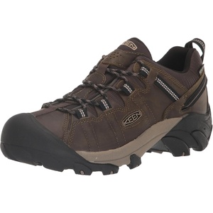 image:imageKEEN Mens Targhee 2 Low Height Waterproof Hiking ShoesDark OlivePlaza Taupe
