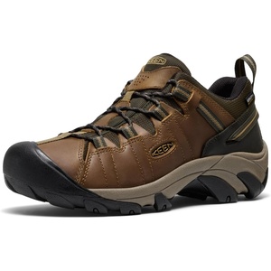 image:imageKEEN Mens Targhee 2 Low Height Waterproof Hiking ShoesMartini OliveKhaki