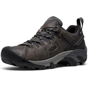 image:imageKEEN Mens Targhee 2 Low Height Waterproof Hiking ShoesSteel GreyBlack