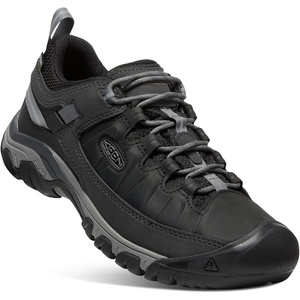 image:imageKEEN Mens Targhee 3 Low Height Waterproof Hiking ShoesBlackSteel Grey