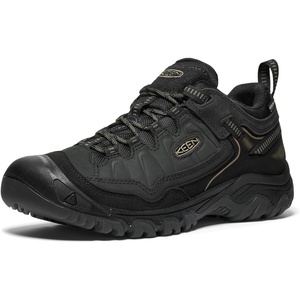 image:imageKEEN Mens Targhee 4 Low Height Durable Comfortable Waterproof Hiking ShoesBlackBlackBlack
