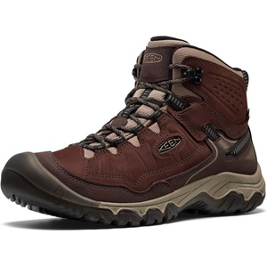 image:imageKEEN Mens Targhee 4 Mid Height Waterproof Hiking BootsJavaBrindle