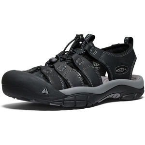 image:imageKEEN Newport Leather SandalsBlackSteel Grey