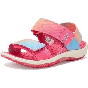 image:imageKEEN UnisexChild Elle Backstrap Casual Platform Open Toe SandalsOmbre Pink Lemonade