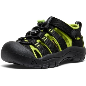 image:imageKEEN UnisexChild Newport H2 Closed Toe Water SandalsBlackLime Green