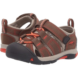 image:imageKEEN UnisexChild Newport H2 Closed Toe Water SandalsDark EarthSpicy Orange
