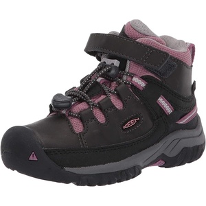 image:imageKEEN UnisexChild Targhee Mid Height Waterproof Hiking BootRavenTulipwood