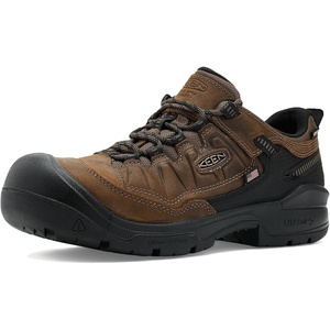 image:imageKEEN Utility Targhee IV Waterproof Work Shoes Carbon ToeDark EarthBlack