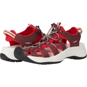 image:imageKEEN Womens Astoria West Closed Toe SandalsAndorraRed Dahlia