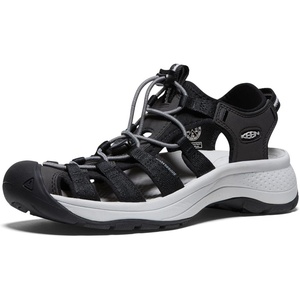 image:imageKEEN Womens Astoria West Closed Toe SandalsBlackGrey