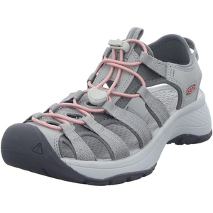 image:imageKEEN Womens Astoria West Closed Toe SandalsGreyCoral