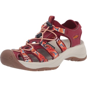 image:imageKEEN Womens Astoria West Closed Toe SandalsOrange WaveRed