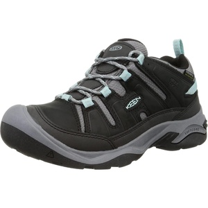 image:imageKEEN Womens Circadia Low Height Comfortable Waterproof Hiking ShoeBlackCloud Blue