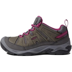 image:imageKEEN Womens Circadia Low Height Comfortable Waterproof Hiking ShoeSteel GreyBoysenberry