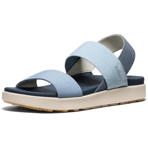 image:imageKEEN Womens Elle Backstrap Casual Platform Open Toe Wedge SandalsFaded DenimSkyway