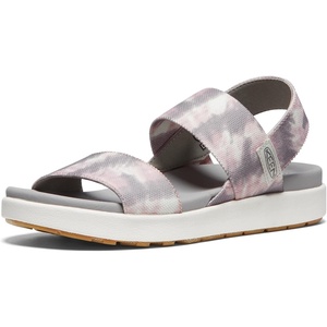 image:imageKEEN Womens Elle Backstrap Casual Platform Open Toe Wedge SandalsFawn Tie DyeStar White