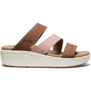 image:imageKEEN Womens Ellecity Slide Open Toe Slip on Comfortable Platform Sandals Toasted CoconutFawn 6 7 8 9 10Toasted CoconutFawn