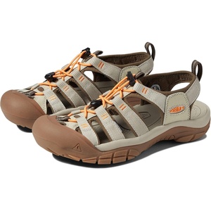 image:imageKEEN Womens Newport H2 Closed Toe Water SandalsSafariPapaya