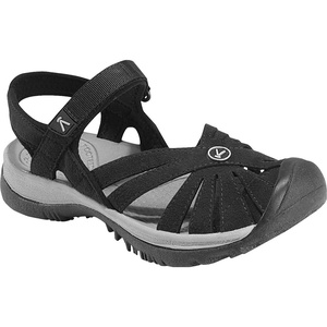 image:imageKEEN Womens Rose Casual Closed Toe SandalsBlackGrey